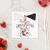 シェイクスピア引用文ライトハウスイラストレーション スタンダードカクテルナプキン (インサイチュ)