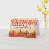 シェイクスピア引用文挨拶状 カード (黄色い花)