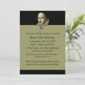 シェイクスピア戯画 招待状 (スタンド正面)