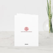 シェイクスピア教育引用文おもしろい卒業 カード (裏面)