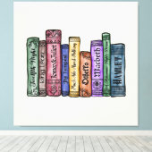 シェイクスピア書第1号 キャンバスプリント (インサイチュ (ウッドフロア))