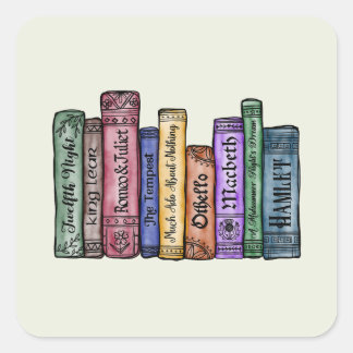 シェイクスピア書第1号 スクエアシール