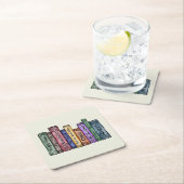 シェイクスピア書第1号 スクエアペーパーコースター (インサイチュ)