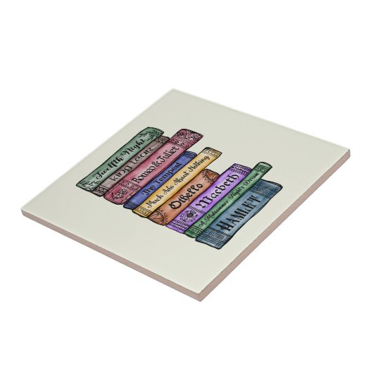 シェイクスピア書第1号 タイル (側面)