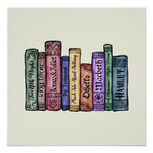 シェイクスピア書第1号 ポスター (正面)