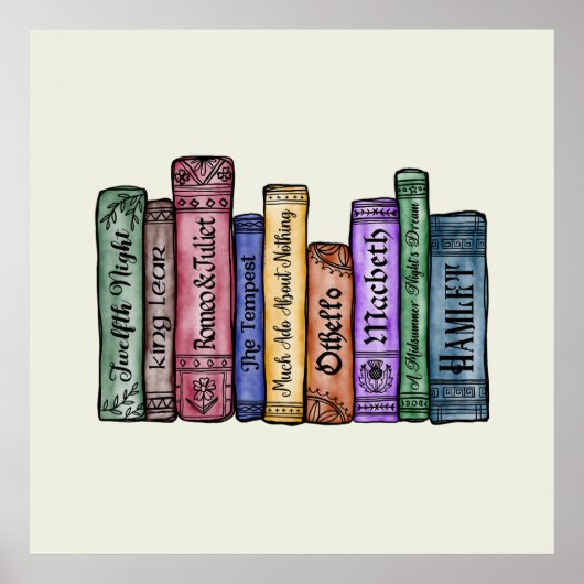 シェイクスピア書第1号 ポスター (正面)