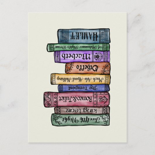 シェイクスピア書第1号 ポストカード (正面)