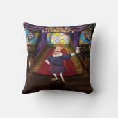シェイクスピア漫画家。 クッション (裏面)