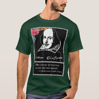シェイクスピア真夏ナイトドリーム引用文 Tシャツ