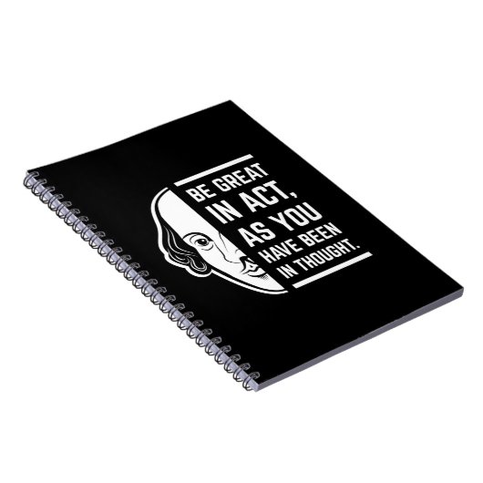 シェイクスピア素晴らしス・セスピアン引用文を務める ノートブック (右側)