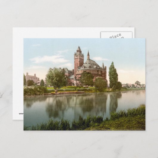 シェイクスピア記念劇場、ストラットフォード・オン・エイボン ポストカード (正面/裏面)