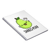 シェイクスピア風のユーモアあふれる梨の果物パンプン ノートブック (右側)