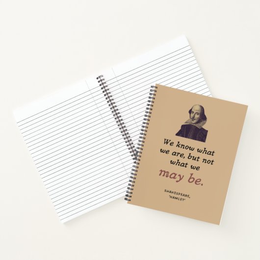 シェイクスピア・インスピレーションヴィンテージ本科卒業 ノートブック (内部)