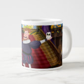 シェイクスピア・カートゥーン俳優 ジャンボコーヒーマグカップ (正面右)