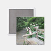 シェイクスピア・ガーデンベンチバラセントラルパークNYC マグネット (正面/裏面)