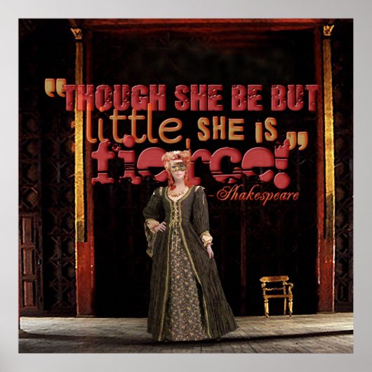 シェイクスピア・シュエアニア引用文 ポスター (正面)