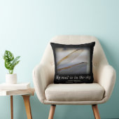 シェイクスピア・ソウル引用文ドラゴンフライ・ウィングス クッション (椅子)