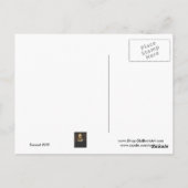 シェイクスピア・ソネット# 18 ポストカード (裏面)