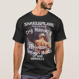 シェイクスピア・ポントゥーン・ボート戦争ノックスビル Tシャツ