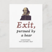 シェイクスピア・ロミオ&ジュリエットかわいいおもしろい卒業 ポストカード (正面)