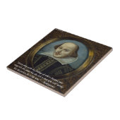 シェイクスピア&彼の有名な感覚引用文 タイル (側面)