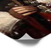 シェイクスピア「恥の悪魔」知恵引用文ポスター ポスター (角)