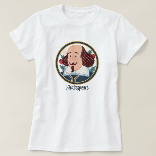 シェイクスピアTシャツ Tシャツ (デザイン正面)