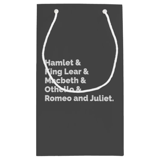 シェイクス遊ピア一世 スモールペーパーバッグ (裏面)