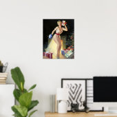 シェイクプレゼントピン留め ポスター (ホームオフィス)