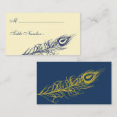 シェイクユテールフェザー座席表 プレイスカード (正面/裏面)