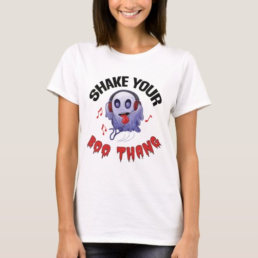 シェイクユブータン幽霊Tシャツ Tシャツ (正面)