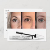 シェイクリーユースマスカラ葉書 ポストカード (正面/裏面)