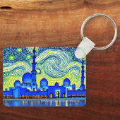 シェイク・ザイード・グランド・モスク、アブダビのキーリング キーホルダー (正面)