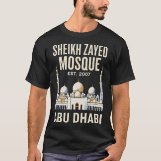 シェイク・ザーイド・モスク アブダビ UAE ビンテージ トラベル P Tシャツ