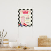 シェイク・ファンドレイザー・ダイナー・メニュー・チラシ ポスター (キッチン)