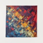 シェイプとカラーのシンフォニー タペストリー (正面(横))