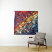 シェイプとカラーのシンフォニー タペストリー (インサイチュ)