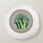 シェイプとグラデーション ラウンドクッション (裏面)