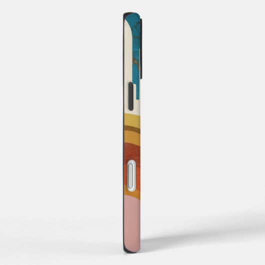 シェイプのオーガニックアートワークの合成 Case-Mate iPhoneケース (裏面 / 右)