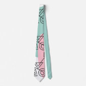 シェイプの円 ネクタイ (正面)