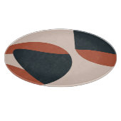 シェイプオーガニックの暖かいトーンモダン カッティングボード (角)