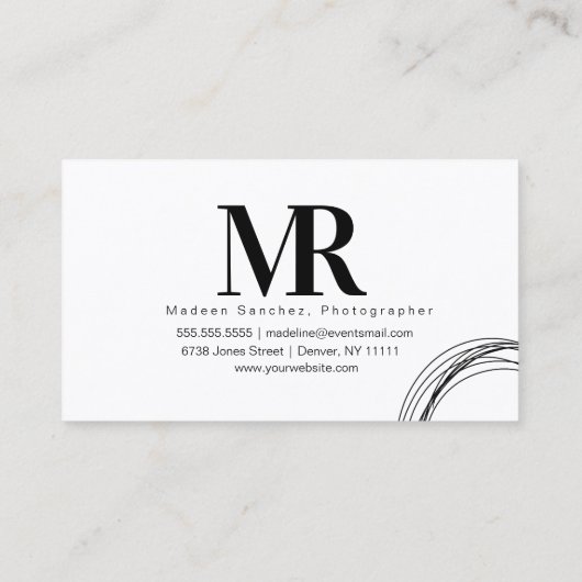 シェイプオーガニックアーキテクチャヘアサロンデザイナ 名刺 (裏面)