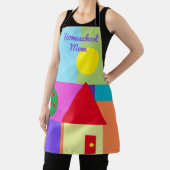 シェイプカラフルホームスクール母エプロン エプロン (インサイチュ)