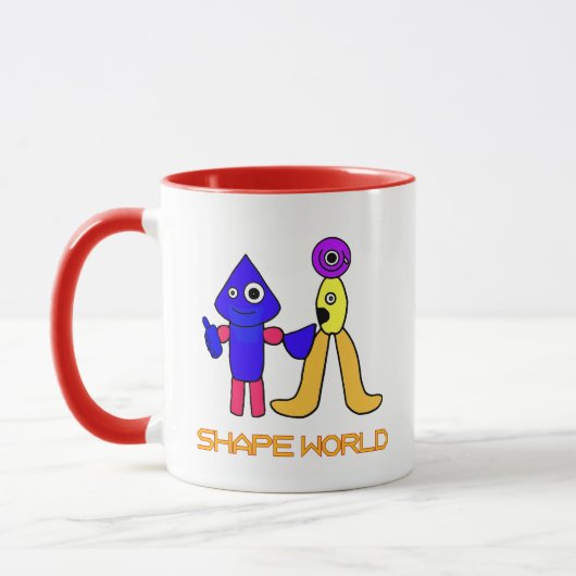 シェイプワールド マグカップ (左)