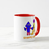 シェイプワールド マグカップ (正面右)
