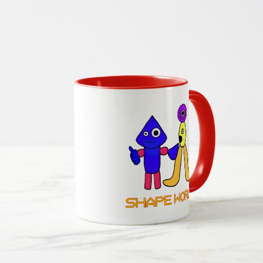 シェイプワールド マグカップ (正面右)