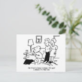 シェイプ保になりまおもしろいす ポストカード (スタンド正面)