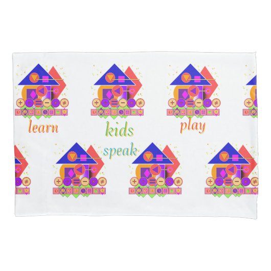 シェイプ番号シンボル子 枕カバー (正面)