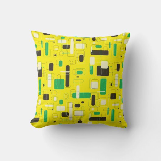 シェイプ（黄色） クッション (正面)