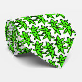 シェイプ – Martian GrnとBlack on Wt ネクタイ (ロール)